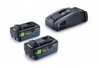 Festool 578898 Energy Set 18v - 2 x TBX 8 Battery Packs / SCA16 Rapid Charger