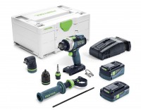 Festool 576775 Cordless Percussion Drill QUADRIVE TPC 18/4 5,2/4,0 I-Set SCA