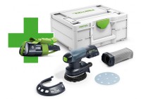 Festool 577594 Cordless Eccentric Sander ETSC 125 Basic ERGO + Battery PROMO