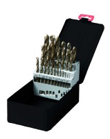 Labor Metal Twist Drill Set 5% Cobalt 1-13mm 25pcs - DRSET25C