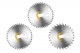 Festool 578547 3pk Saw Blade Set Wood Universal + Fine Cut - 160 dia x 1.8 kerf x 20 bore