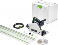 Festool 577013 Plunge-cut Saw TS 55 FEQ-Plus-FS 110V with Guide Rail