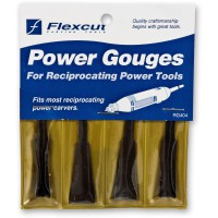 Flexcut 4 Piece Power Carving Roughing Gouge Set - RG404