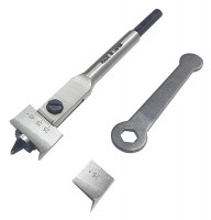 Kanzawa K-301 Adjustable Spade Boring Bit, 15mm - 45mm Diameter