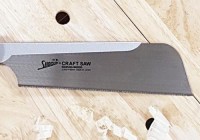 M-190DSB - Replacement blade for Shogun Japanese Precision Dozuki Craft Pull Saw 190mm