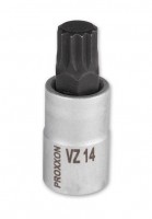 Proxxon 1/2\" Drive Socket with XZN Bit - VZ14 x 55mm - 23327