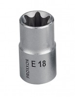Proxxon External Torx Socket 1/2\" Drive - E18 - 23388