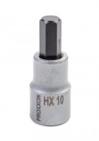Proxxon 1/2\" Drive Socket with Hex Bit - 10mm x 55mm - 23480