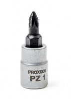 Proxxon 1/4\" Drive Socket with Pozidriv Bit - PZ1 - 23733