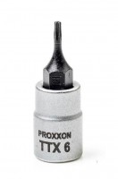 Proxxon 1/4\" Drive Socket with Torx Bit - TX6 - 23752