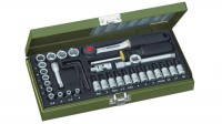 Proxxon Socket Set with Ratchet - 36pc 1/4\" Drive - 23080