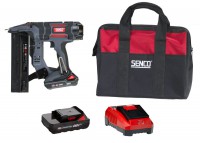 Senco Fusion F-16XP Cordless Finish Nailer 1.6mm (RX) with 2 x Batteries, Charger and Bag