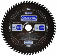 Charnwood TCT Circular Table Saw blade 250mm x 30mm x 60T