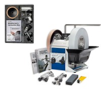 Tormek T-8 Wetstone Grinder + TNT 808 Woodturners Kit Package - Ref 720740