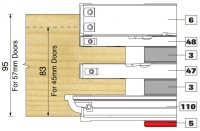 Trend Modular Window System TOOL 209X 30MM BORE Tool Number 110