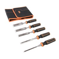 Triton TWCS5 Bench Chisel, 5 Piece Set in Case