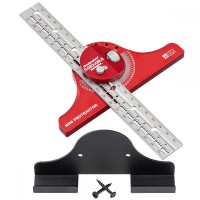 Woodpeckers MINI In-Dexable Protractor Square 200mm Blade Mini Metric - I-P200B-MM