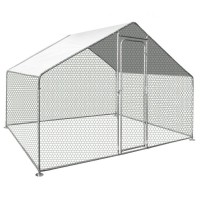 Zipper CR322 - 3 x 2 x 2.5 m Enclosed Chicken Run